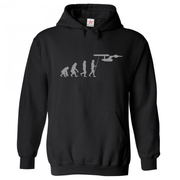 Evolution Inspired Classic Unisex Kids and Adults Pullover Hoodie 									 									 									